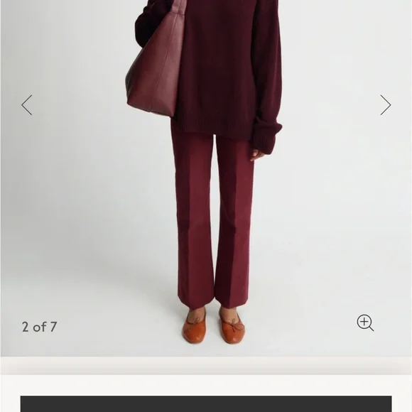 MANSUR GAVRIEL PLUM COLORED LARGE CANDY BAG PERFECT CONDITION - Picture 6 of 9